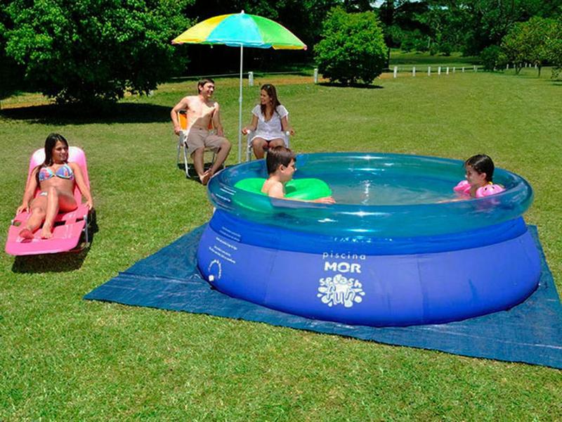 Imagem de Piscina Inflável 2400 Litros Splash Fun - Mor