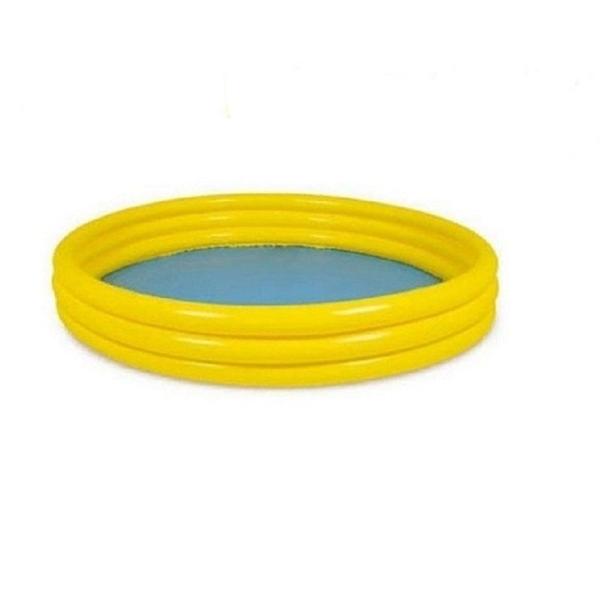 Imagem de Piscina Inflável 3 Anéis 400 Litros 157x25cm Amarela- Wellmix 