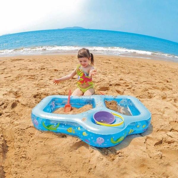 Imagem de Piscina Inflável 3 Divisórias Para Praia 21L - Wellmix