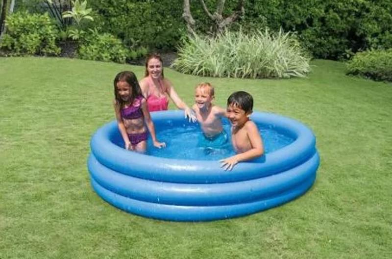 Imagem de PISCINA INFLÁVEL AZUL CRISTAL 581 Litros - Intex 58446