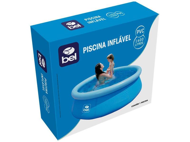 Imagem de Piscina Inflável Bel Fix 1400L Redonda Life - 140002