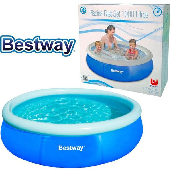 Imagem de Piscina Inflavel Com Borda 1000 L 51X168Cm Na Caixa