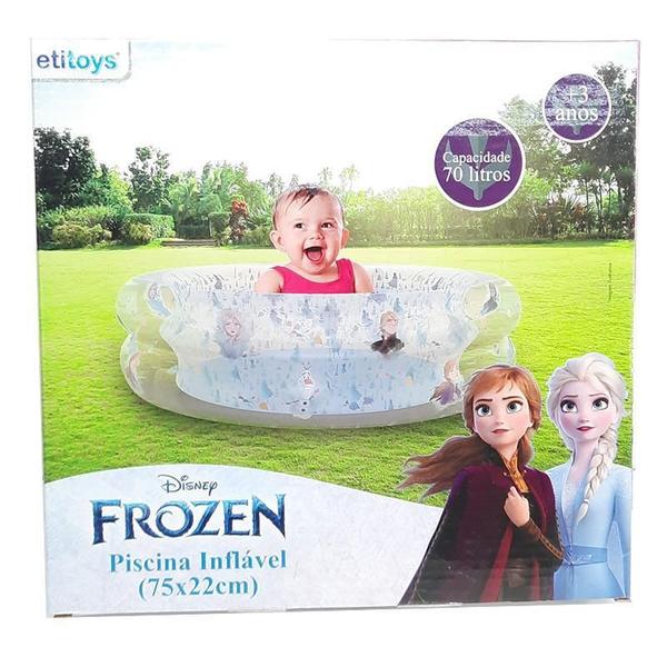 Imagem de Piscina Inflável Disney Frozen 70L 75X22Cm Dyin-216 Etitoys