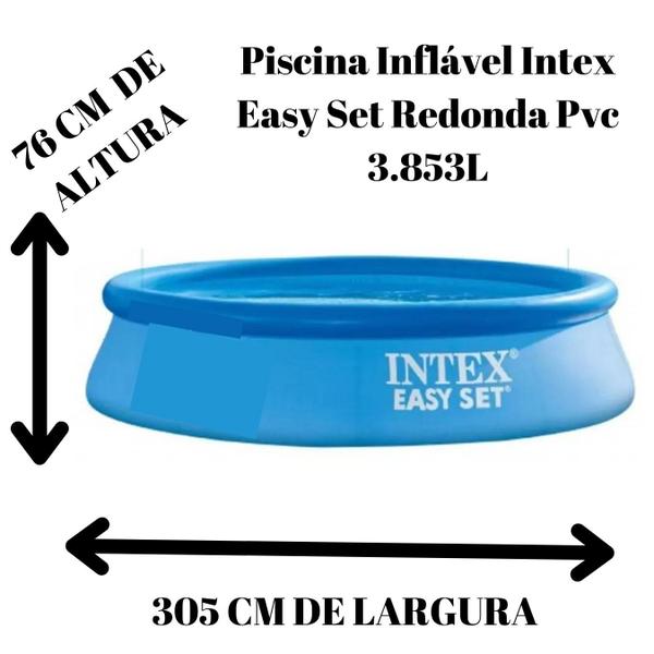 Imagem de Piscina Inflável Easy Set 3853 Litros - INTEX