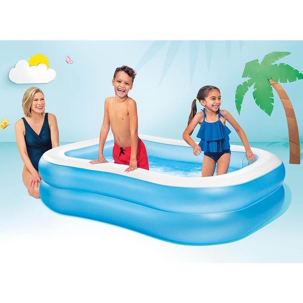 Imagem de Piscina Inflável Familiar Blue 540L Azul Intex - 57180