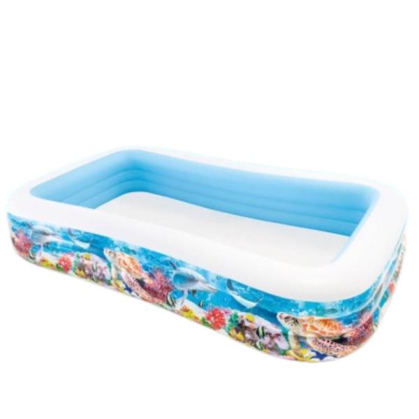 Imagem de Piscina inflável familiar intex 1.050l recife tropical 3,05m