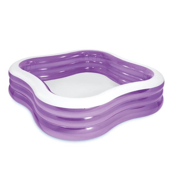 Imagem de Piscina inflável familiar intex grande 1.350l + bomba manual