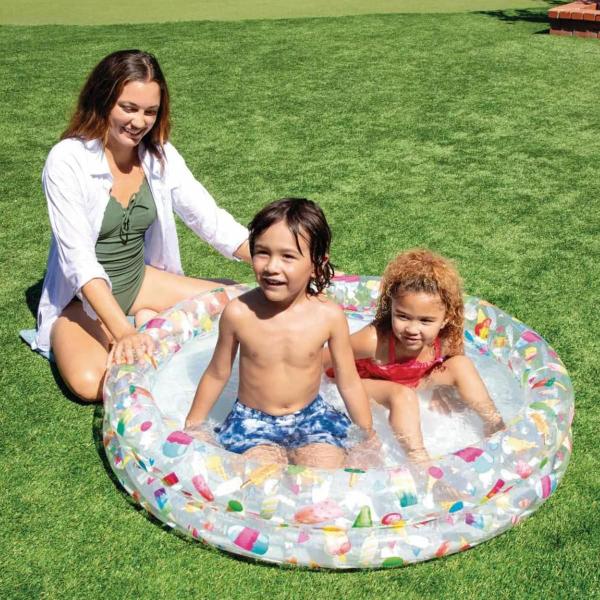 Imagem de PISCINA INFLÁVEL INFANTIL 2 ANOS+ INTEX 150L FRUTAS 122x25CM