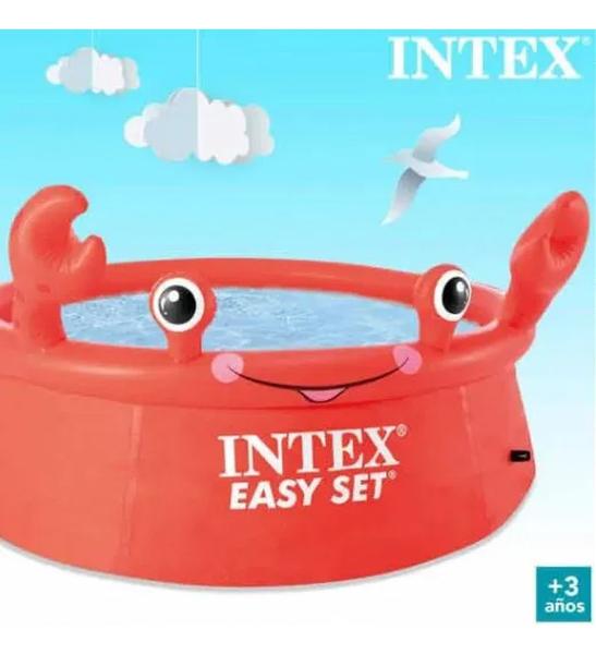 Imagem de Piscina Inflável Infantil Caranguejo 880L 183X183X51Cm Intex