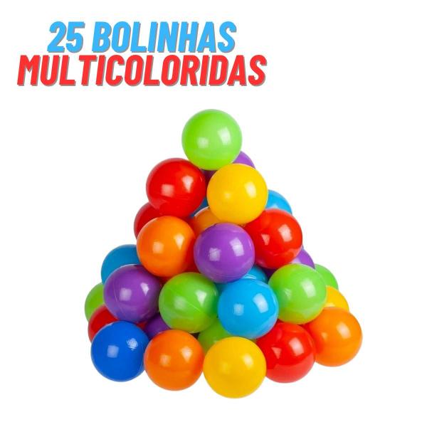 Imagem de Piscina Inflável Infantil Colorida Redonda 20 Litros Ou 95 Litros