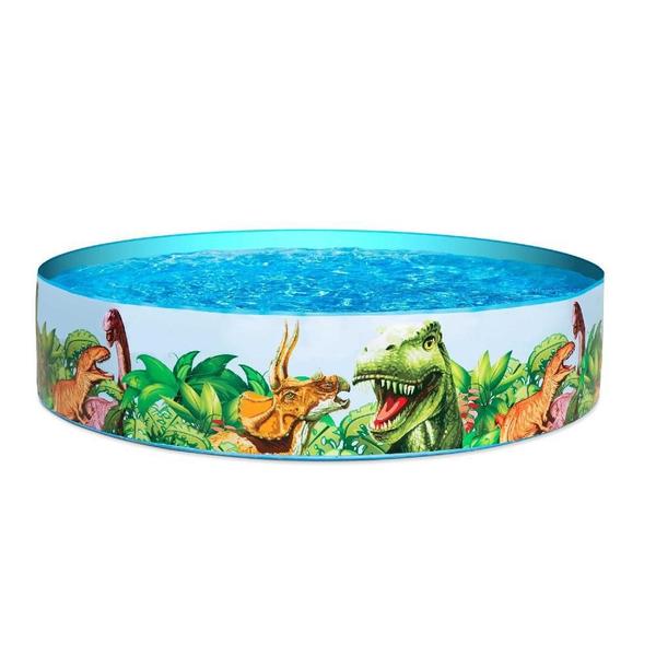 Imagem de Piscina Inflável Infantil Dinossauro 1.83M x 38cm 946 litros