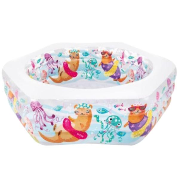 Imagem de PISCINA INFLÁVEL INFANTIL FUNDO DO MAR 510L INTEX 191x178CM