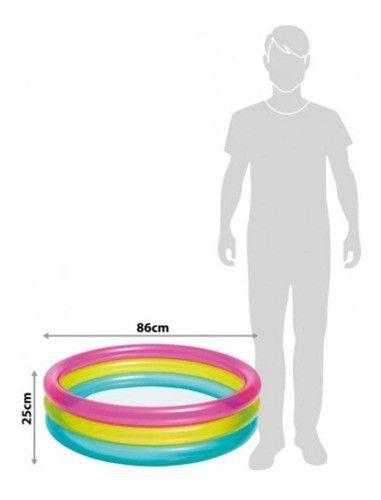 Imagem de Piscina Inflável Infantil Por do Sol 56 Litros Intex 58924