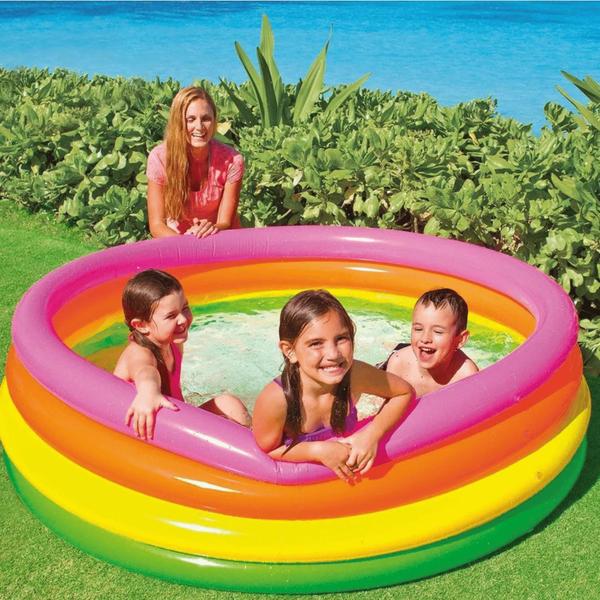 Imagem de Piscina Inflável Infantil Pôr do Sol 780 Litros - 168x46 cm - Intex