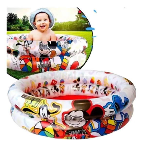 Imagem de Piscina Inflável Mickey 37L 6517Cm Etitoys