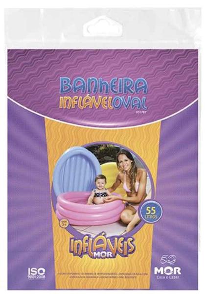 Imagem de Piscina Inflavel Oval 55 Litros 1787 Mor