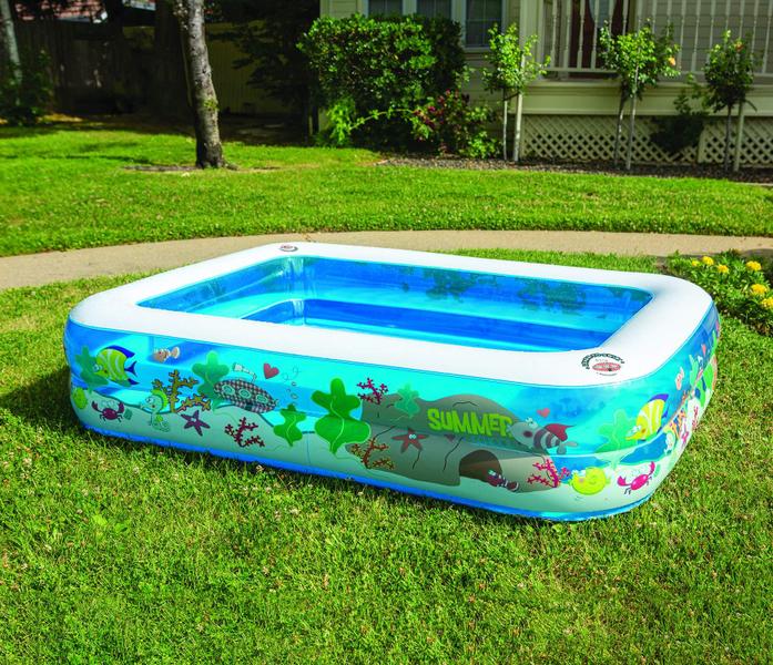 Imagem de Piscina inflável Poolmaster Kiddie 6 pés 132L