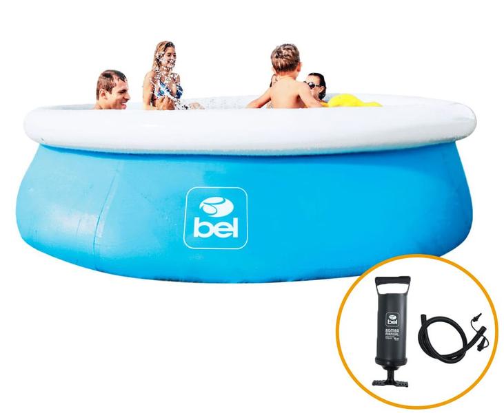 Imagem de Piscina Inflável Redonda 3.700l 2,70m X 70cm Com Inflador