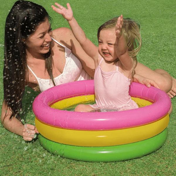 Imagem de Piscina Inflável Redonda Intex Pôr do Sol Infantil 56 Litros