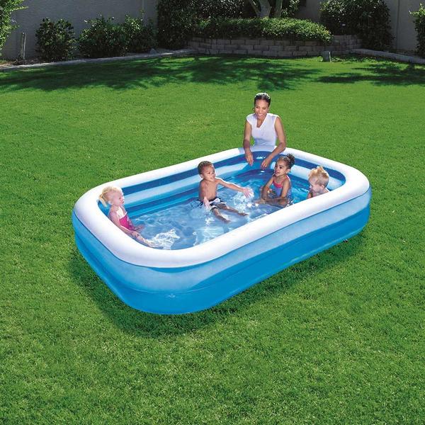 Imagem de Piscina Inflável Retangular Bestway 778l Material Resistente