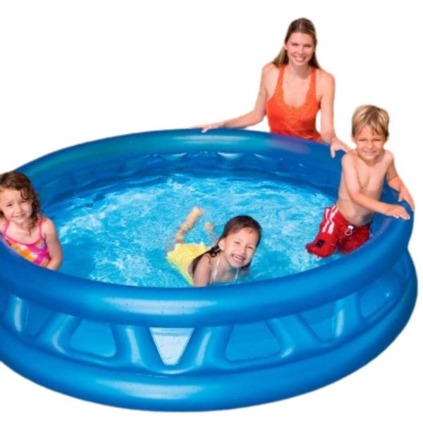 Imagem de Piscina inflável soft side intex 790l 1,88m + bomba elétrica