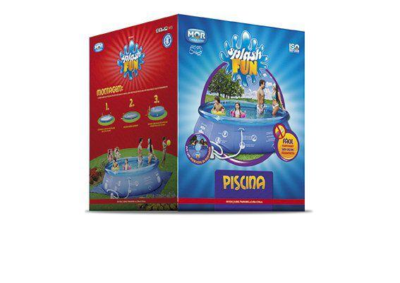 Imagem de Piscina Inflável Splash Fun Ø3,90m x 90cm 9000 Litros Mor