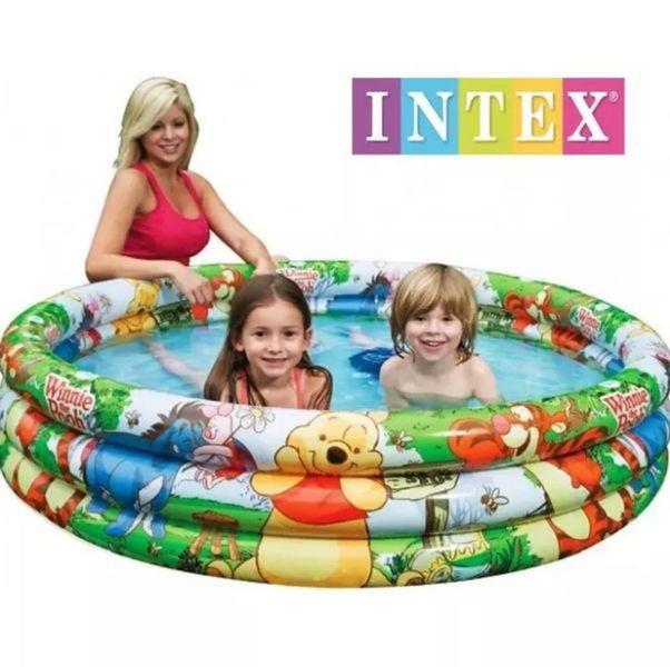 Imagem de Piscina Inflável Ursinho Pooh 330 Litros Intex 58915