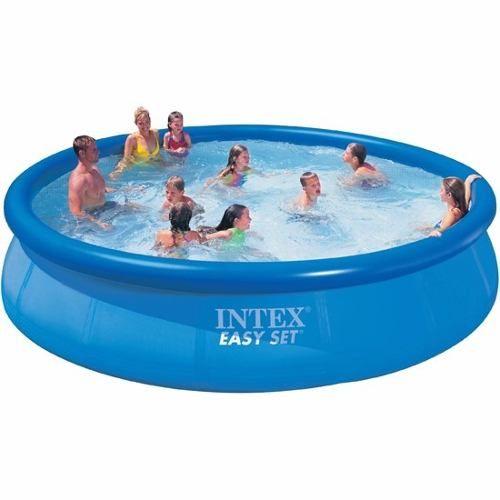 Imagem de Piscina Intex 20647 Litros Inflável com Bomba Filtro 5678 LH 110v