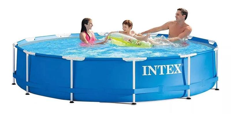 Imagem de Piscina Intex 7000 Litros estrutural 3,66 m x 76 cm não Mor 7000 Litros