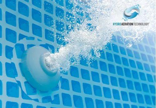 Imagem de Piscina Intex 7127 Litros Estrutural Retangular com Bomba Filtrante 110v