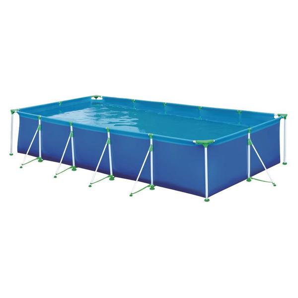 Imagem de Piscina Mor Retangular Ferro Estruturada Premium 7600 Litros