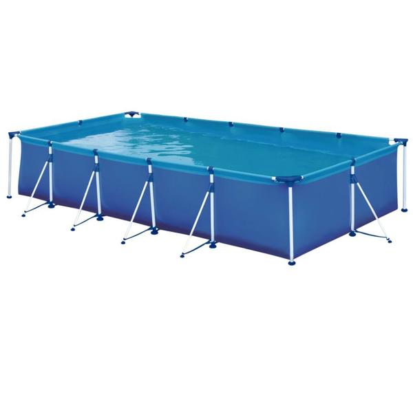 Imagem de Piscina Mor Retangular Ferro Estruturada Premium 7600 Litros