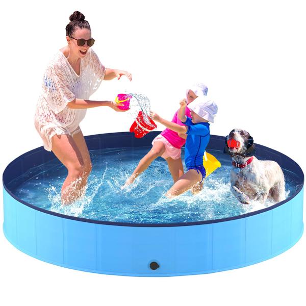 Imagem de Piscina Niubya dobrável para cães e gatos de estimação 183x30cm