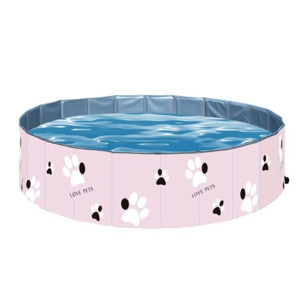 Piscina para Cachorro Pets Dobrável 60 Cm X 20 Cm Vg+ - VG PLUS Imagem de Piscina para Cachorro Pets Dobrável 60 Cm X 20 Cm Vg+