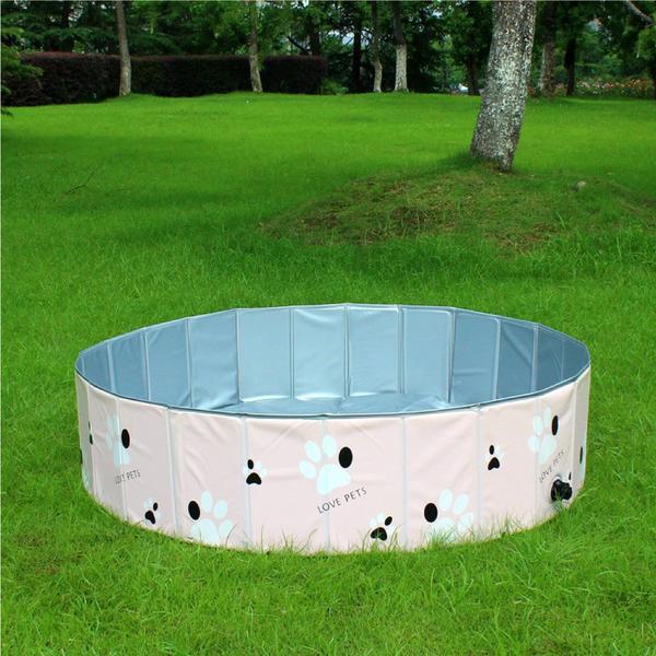 Piscina para Cachorro Pets Dobrável 60 Cm X 20 Cm Vg+ - VG PLUS Imagem de Piscina para Cachorro Pets Dobrável 60 Cm X 20 Cm Vg+