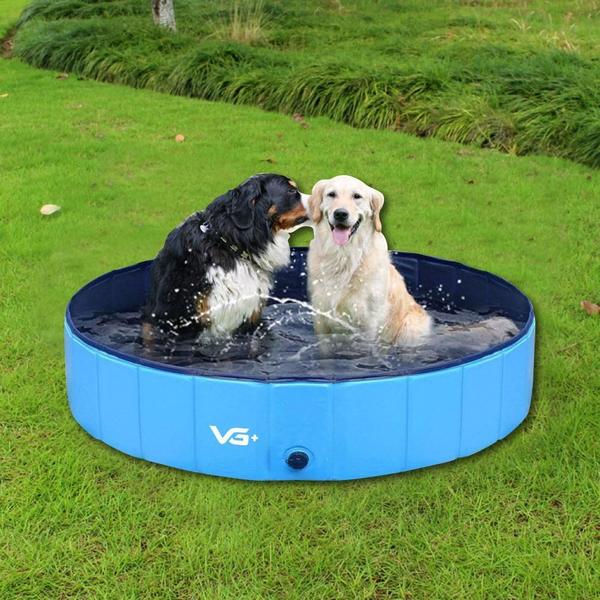 Piscina Pet Animais De Estimação Lisa ul 160X30 Cm Vg+ - Vg Plus Imagem de Piscina Pet Animais De Estimação Lisa ul 160X30 Cm Vg+