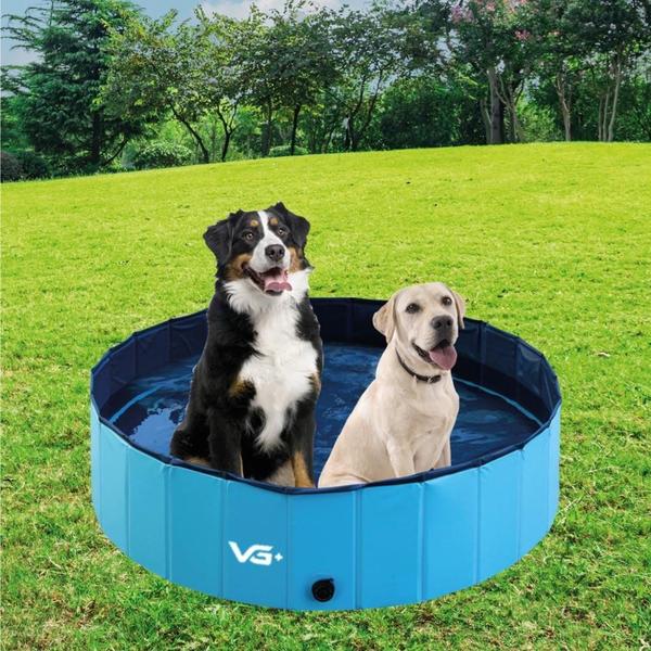 Piscina Pet Animais De Estimação Lisa ul 160X30 Cm Vg+ - Vg Plus Imagem de Piscina Pet Animais De Estimação Lisa ul 160X30 Cm Vg+