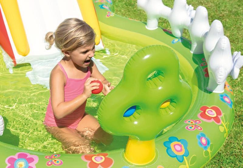 Imagem de Piscina Playground Meu Jardim 450L Inflável Infantil