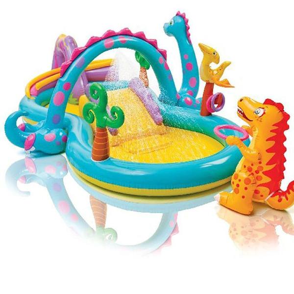 Imagem de Piscina playground mundo encantado dos dinossauros 290 litros - intex