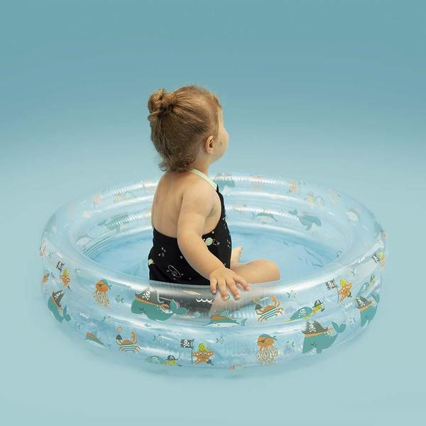 Imagem de Piscina Redonda 90L Infantil Inflável Fundo Mar 90x20cm Mor