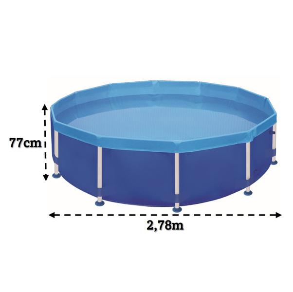 Imagem de Piscina Redonda Estruturada 4500 Litros - Mor