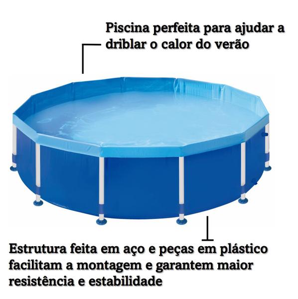 Imagem de Piscina Redonda Estruturada 5500 Litros - Mor