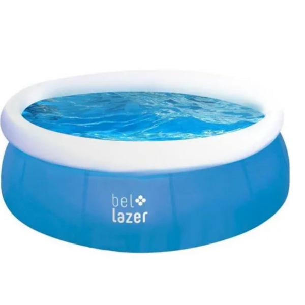 Imagem de Piscina Redonda Inflável 1400 L 1,83m x 63cm Bel Lazer Azul