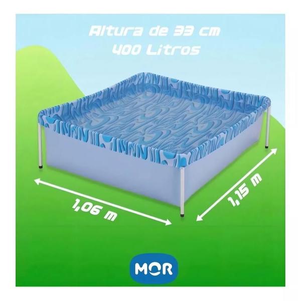 Imagem de Piscina Retangular 400 Litros Mor