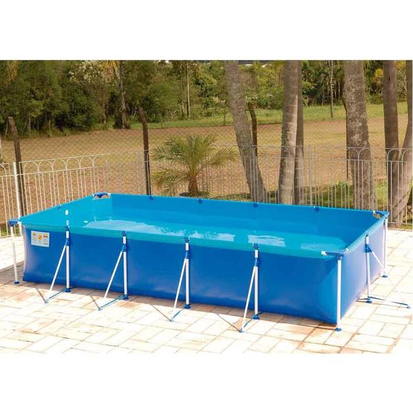 Imagem de Piscina Retangular 5000 Litros Estruturada Premium Mor