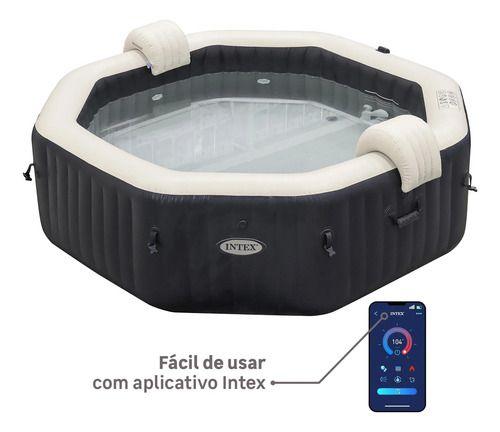 Imagem de Piscina Spa Inflável Até 40ºc E 6 Pessoas 1098l 127v - Intex