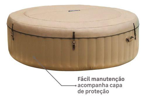 Imagem de Piscina Spa Ofuro Inflável Até 40ºc 4 Pessoas 220v - Intex