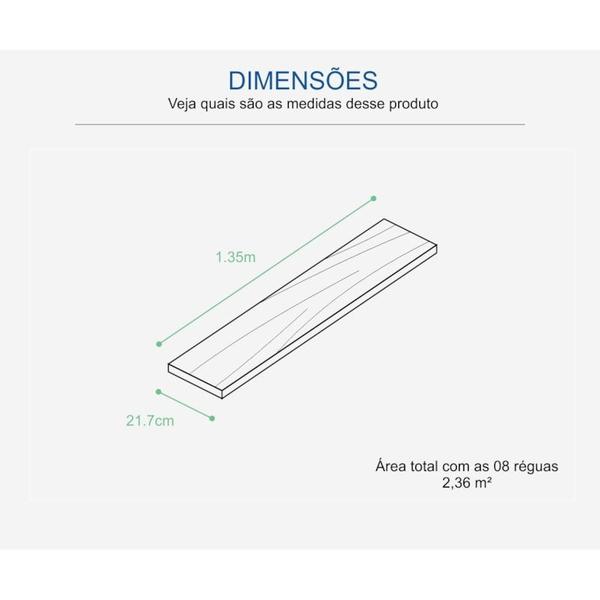 Imagem de Piso Laminado Eucafloor Prime Click Andorra 2,36m²