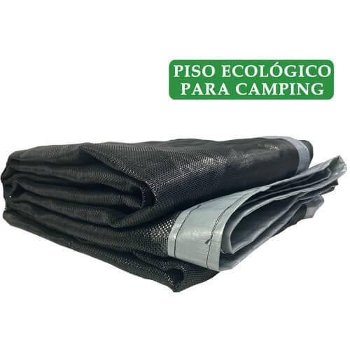 Imagem de Piso Para Barraca Camping Preto 5x3 Metros Pvc Ecológico Permeável 