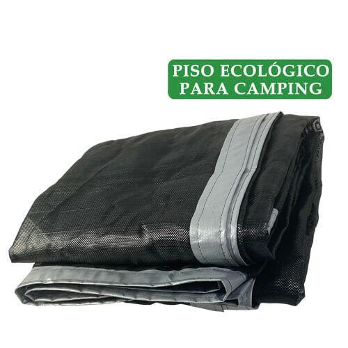 Imagem de Piso Para Barraca Camping Preto 7x4 Metros Pvc Ecológico Permeável 